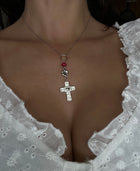 Holy Heart Cross necklace