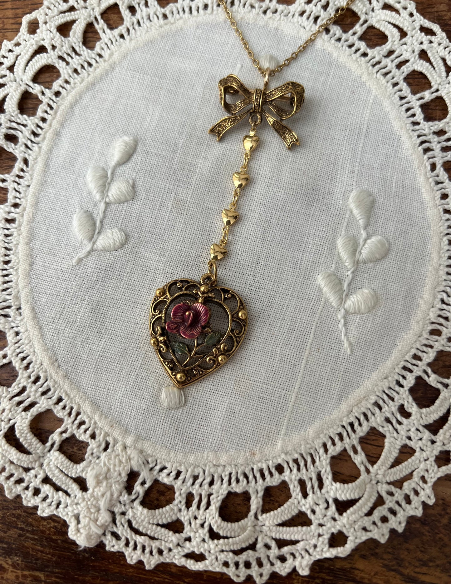 Juliet's Heart necklace