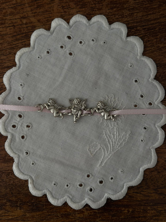 Pink Cherub Symphony Choker