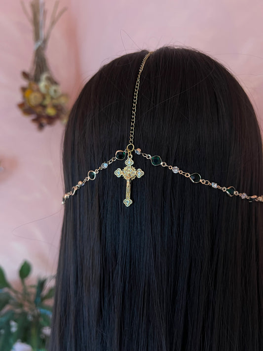 Gold head chain