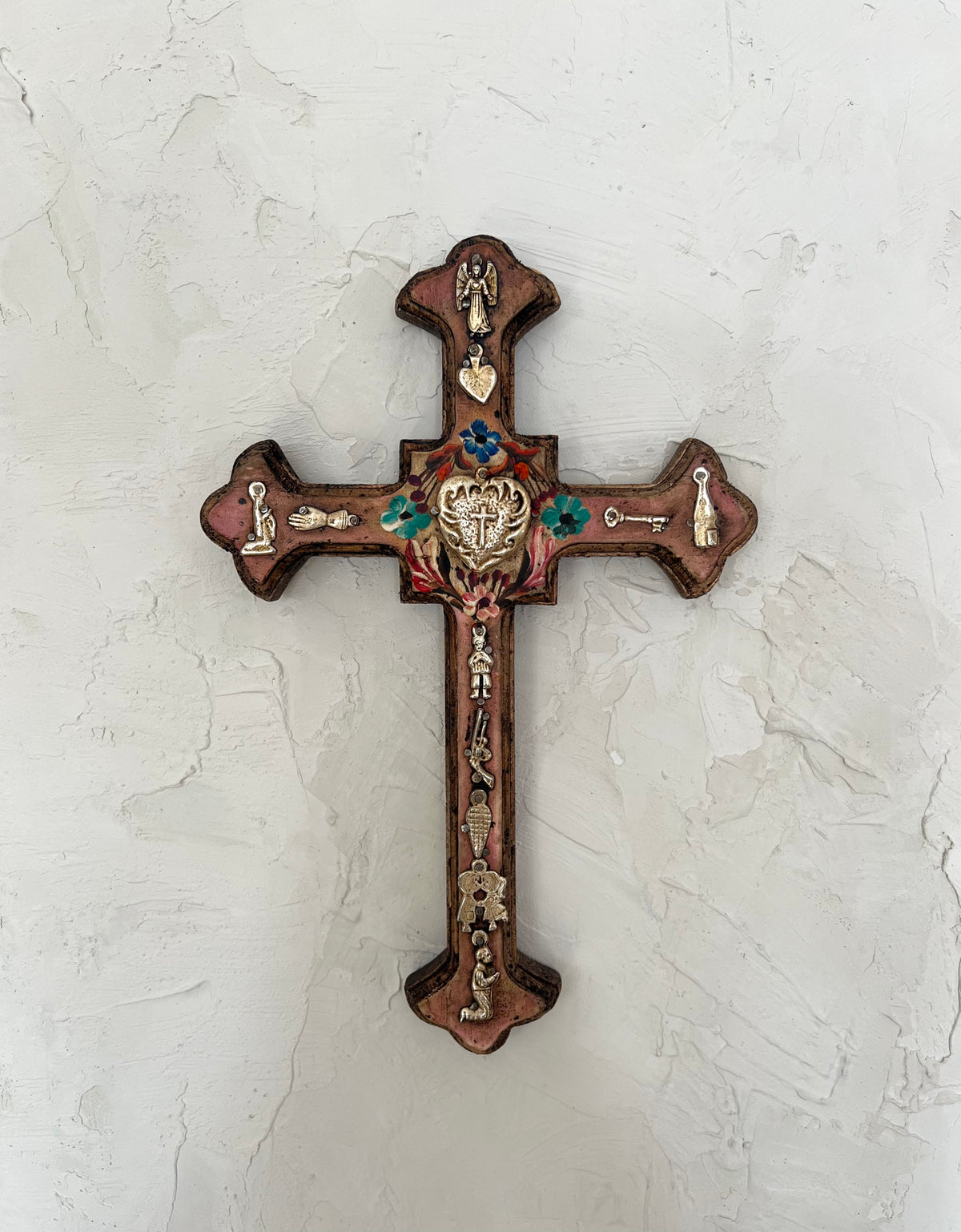 Pink mexican cross