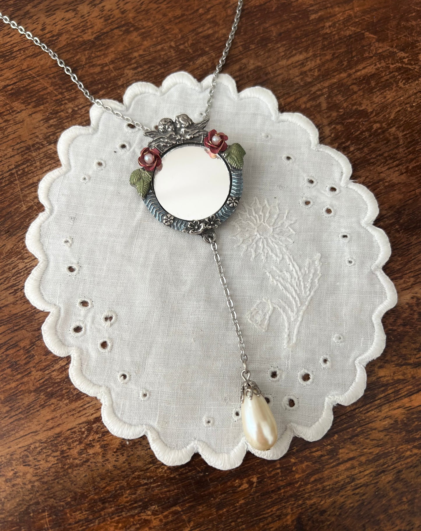 Romantic Mirror necklace