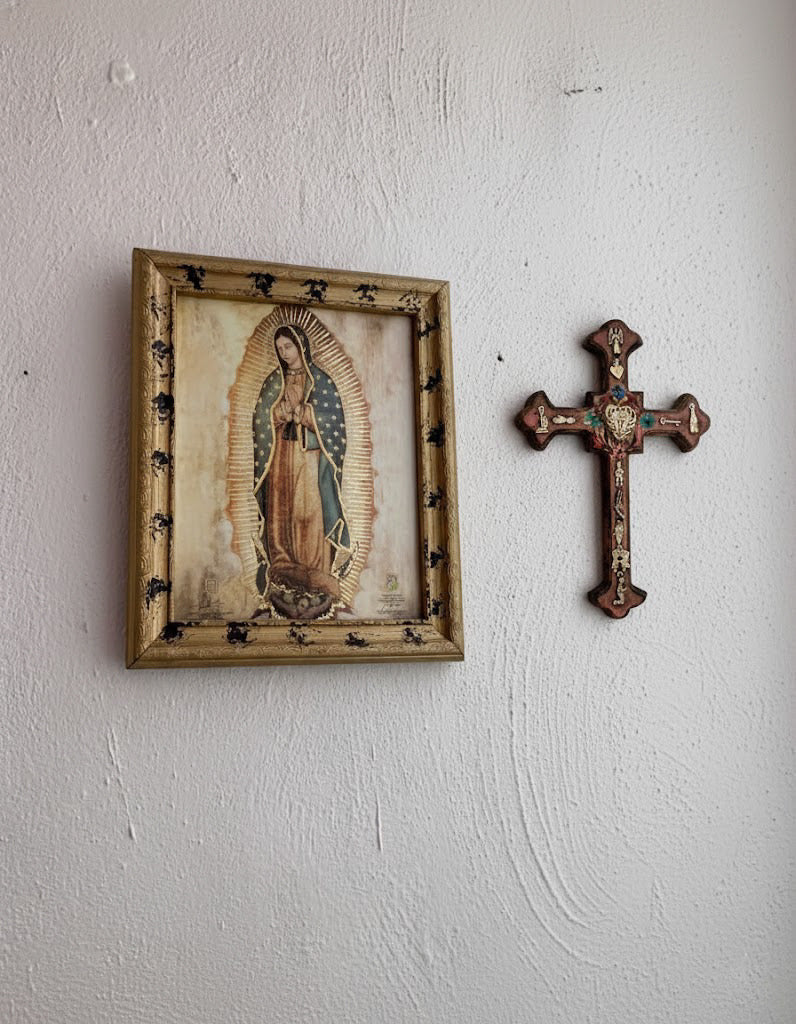 Pink mexican cross