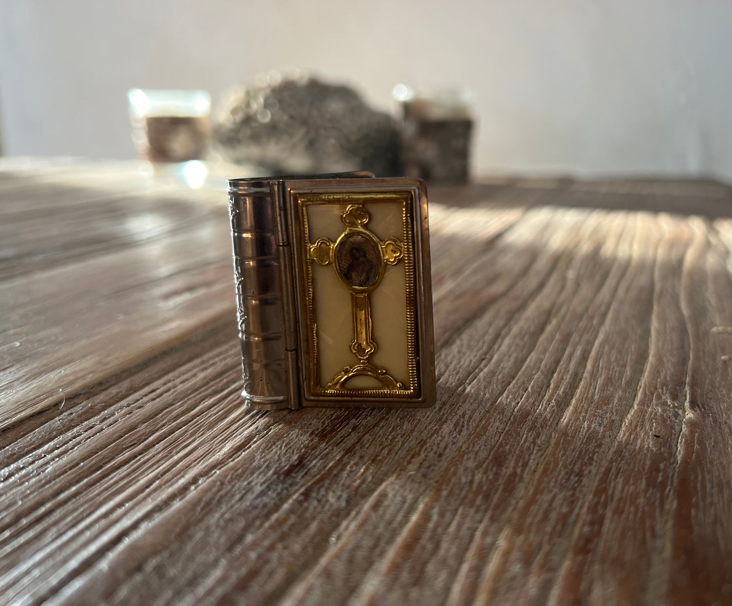 Antique pill box
