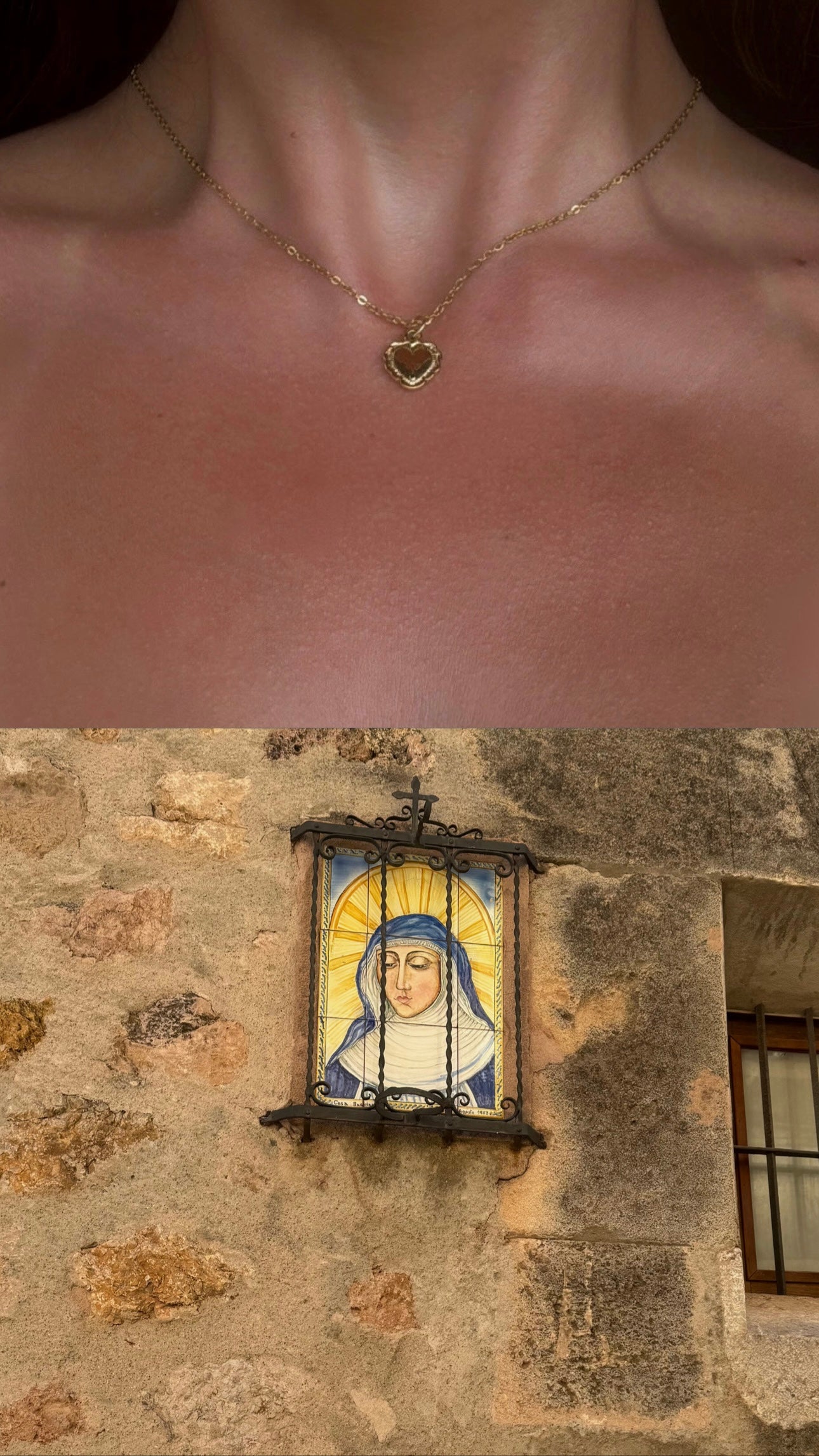 Sacred Heart Mini necklace