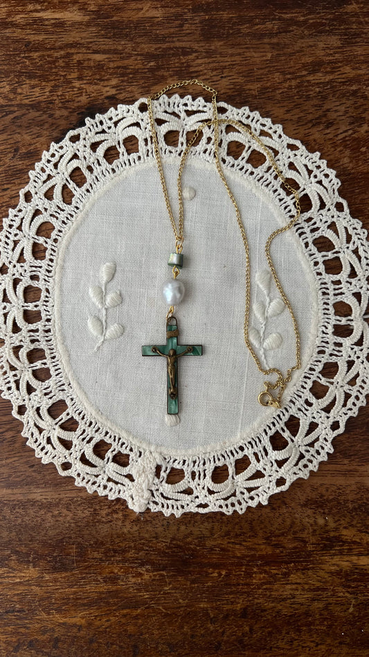 Eden Cross necklace