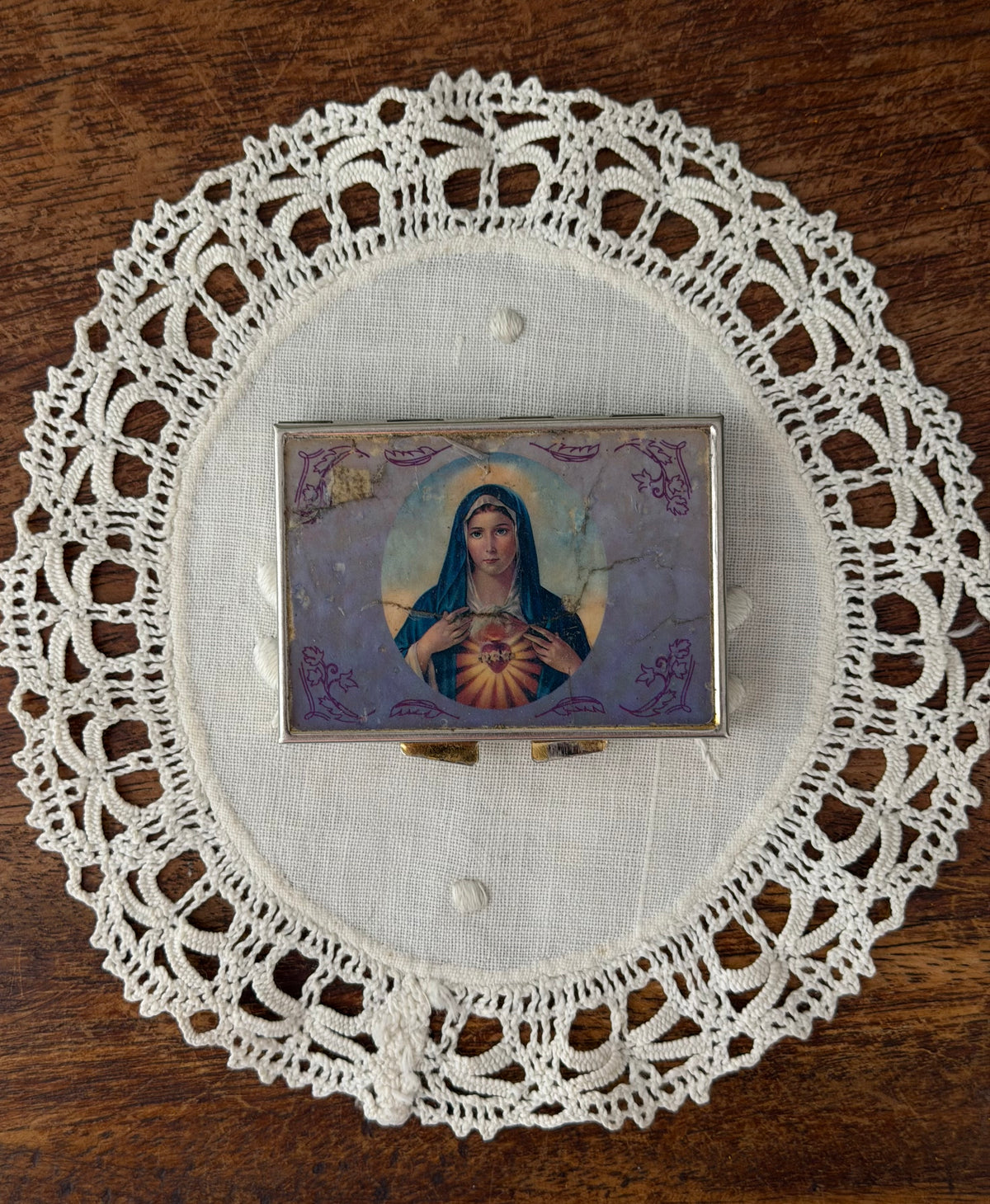 Our Lady pill box