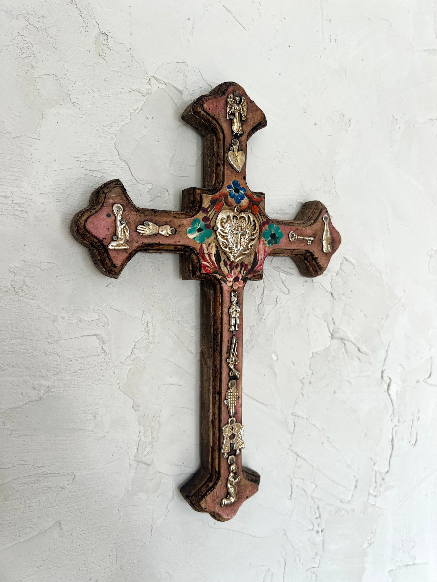 Pink mexican cross