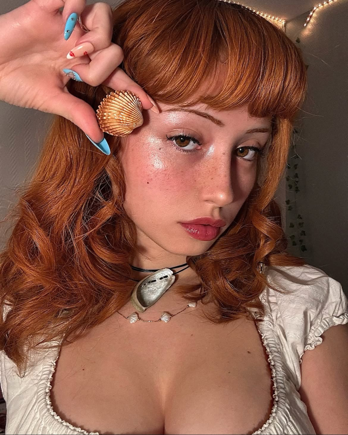 Seashell necklace