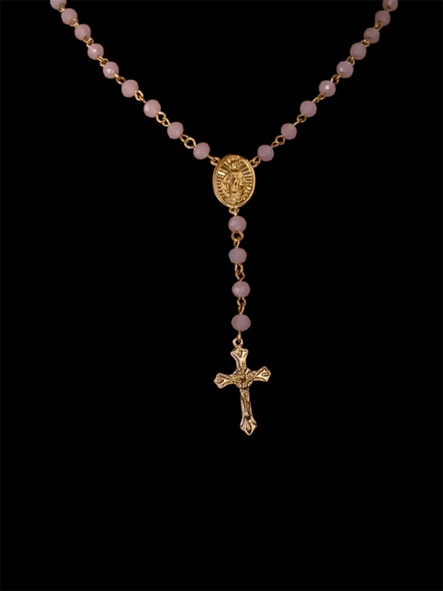 Light Pink Rosary