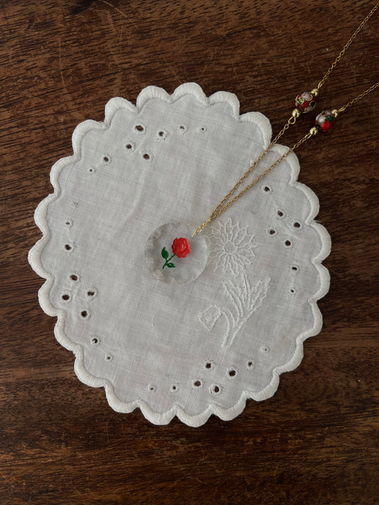 Eternal Rose necklace