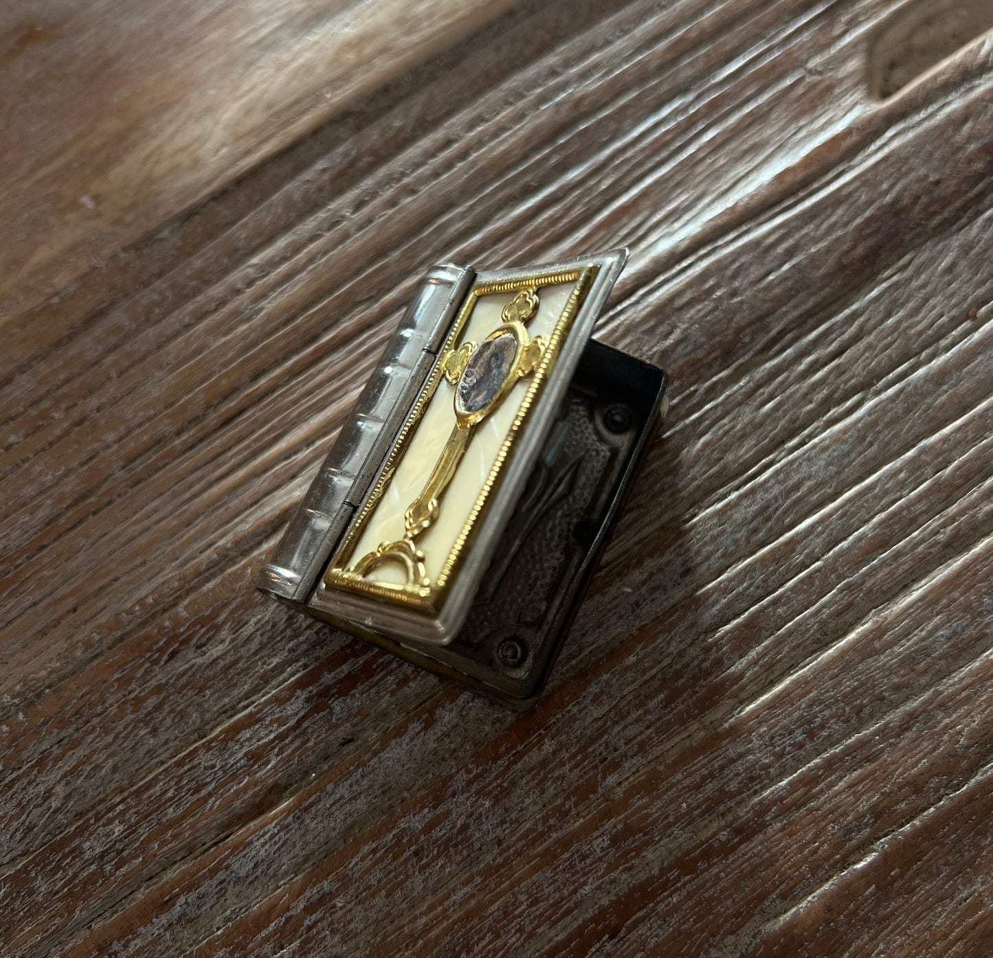Antique pill box