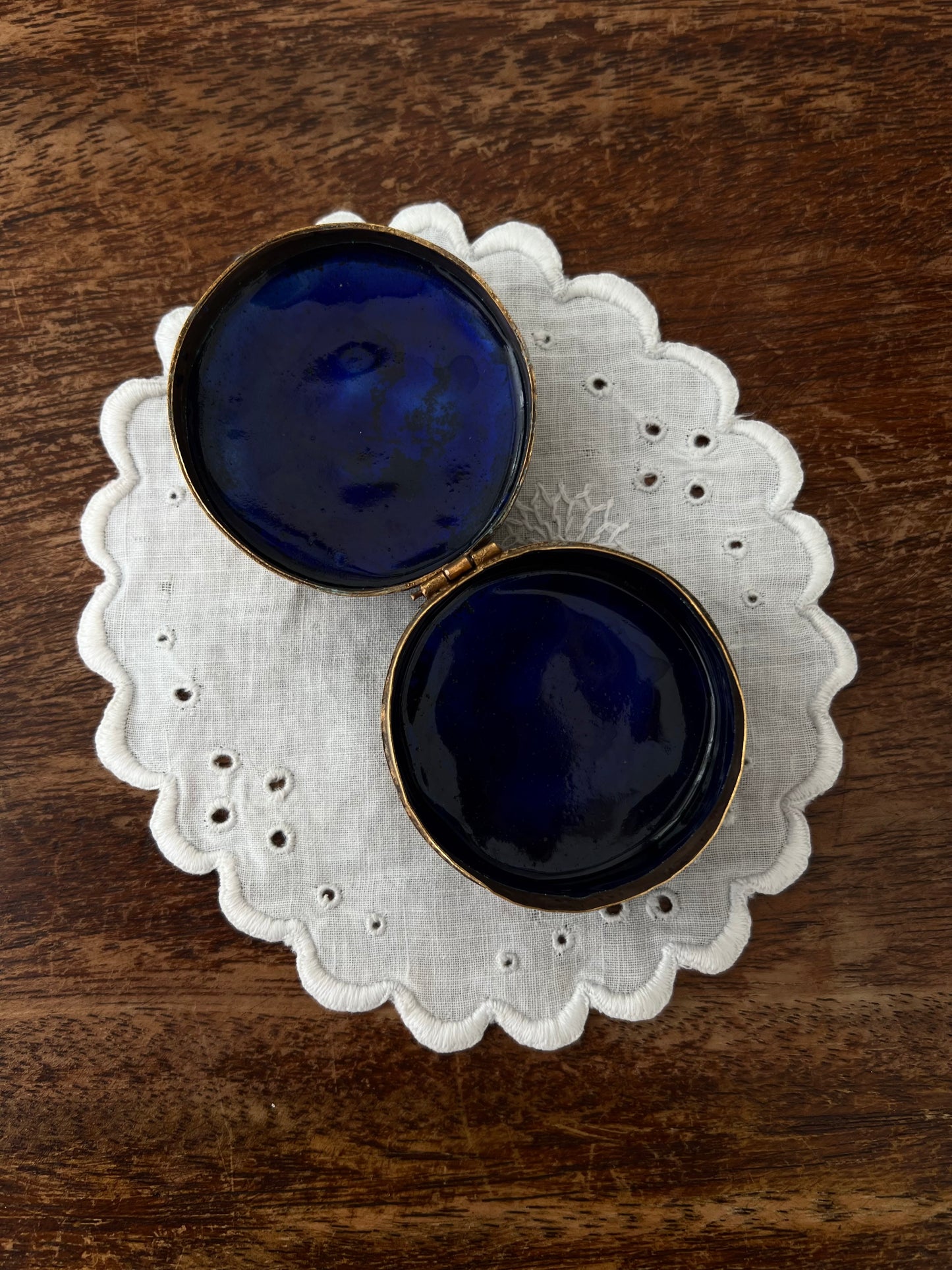 Embroidered Trinket box