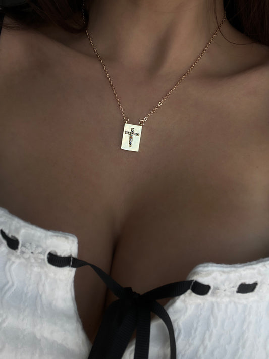 The Scapular Cross necklace