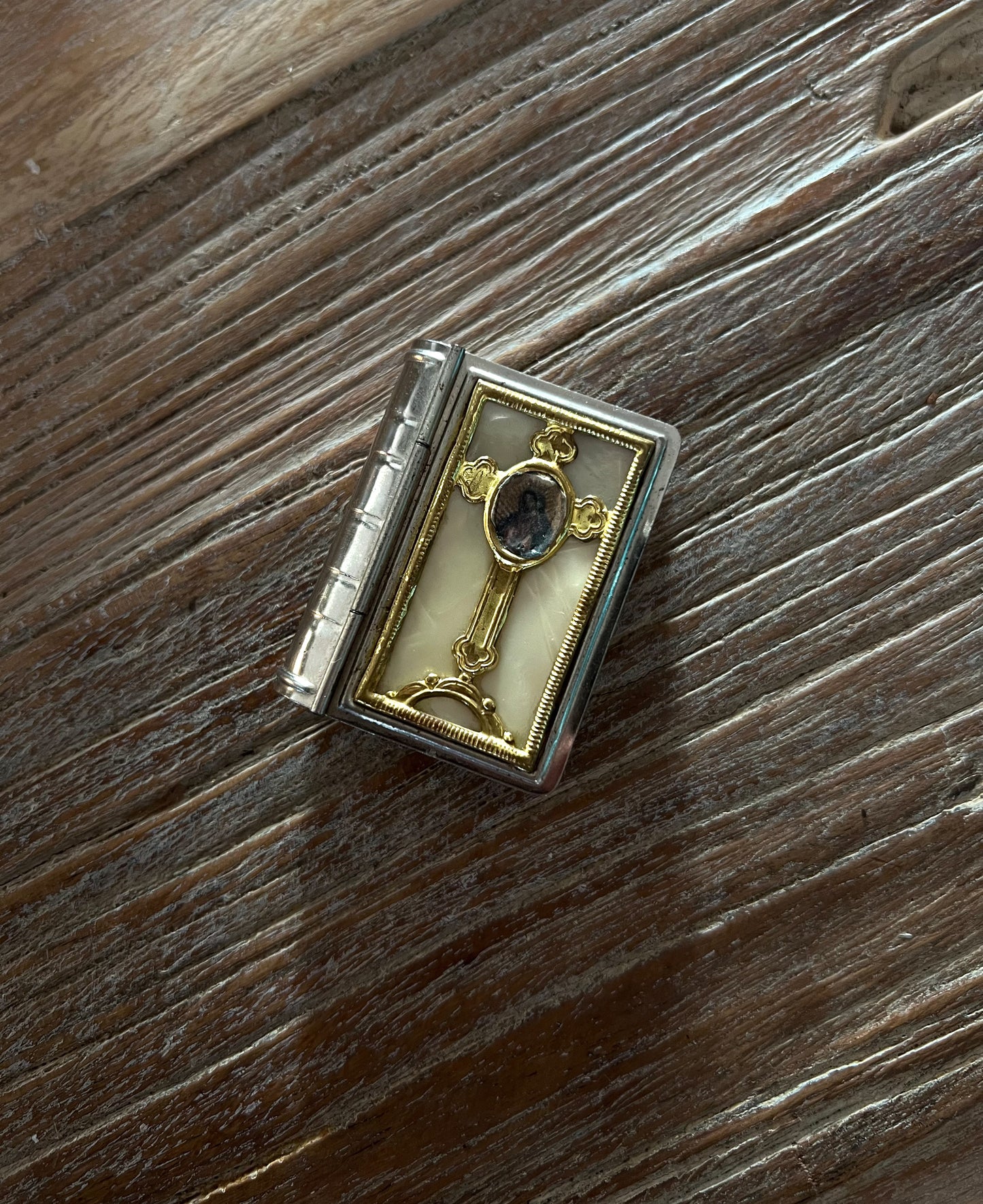 Antique pill box