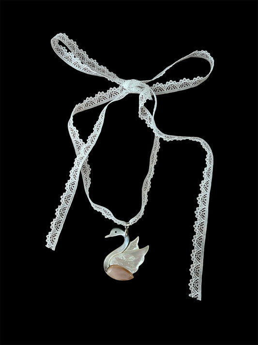 Ballerina Swan necklace