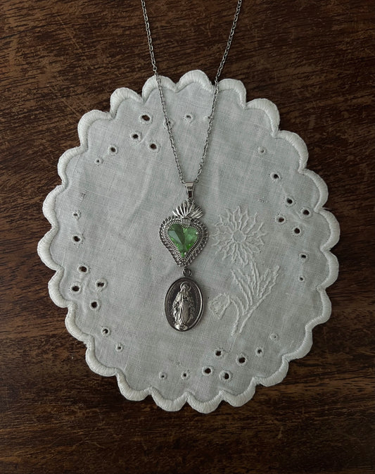Eternal Green Relic Necklace