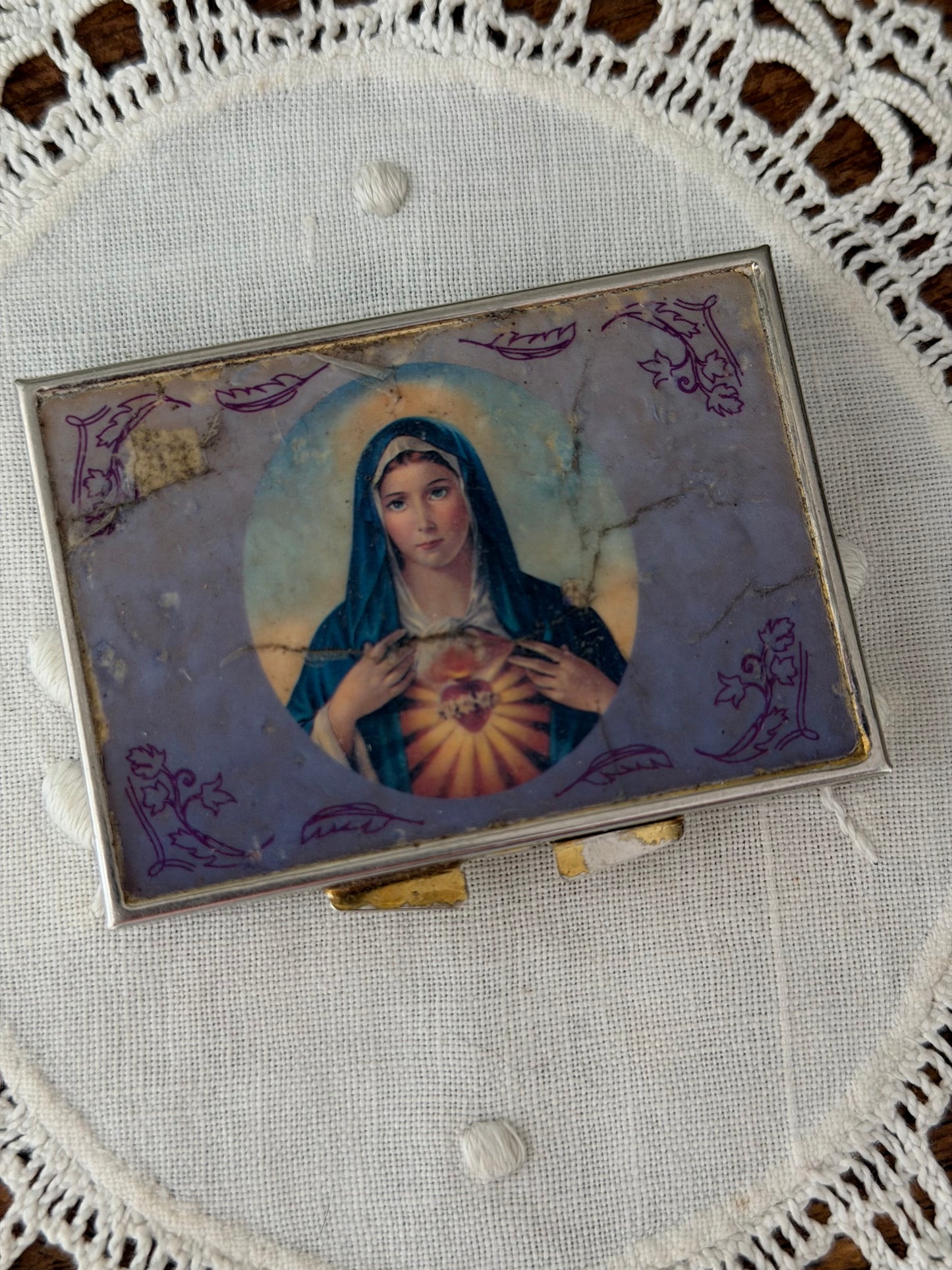 Our Lady pill box