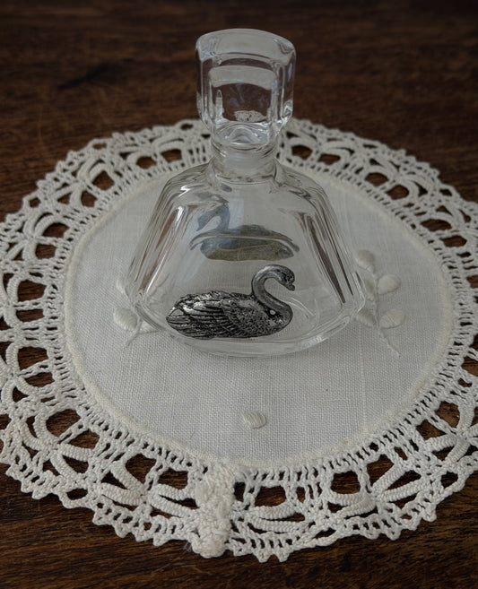 Vintage Swan Perfume bottle