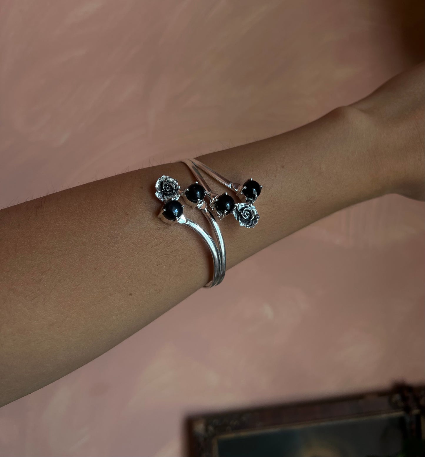 Midnight Bloom Cuff