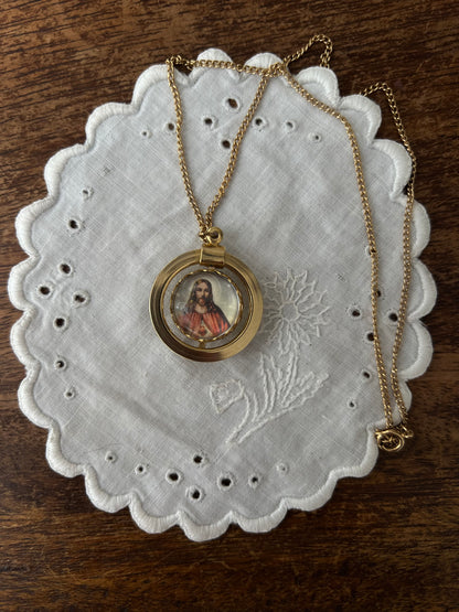 Dual devotion necklace