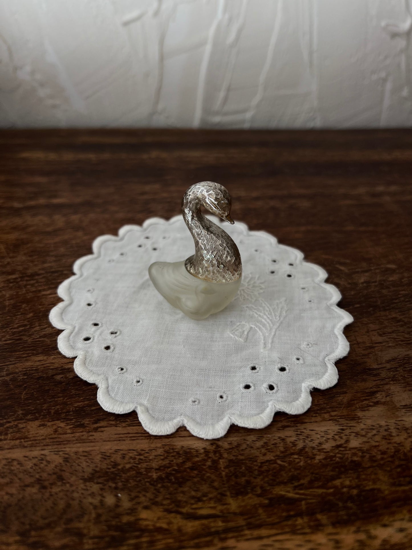 Swan mini perfume bottle
