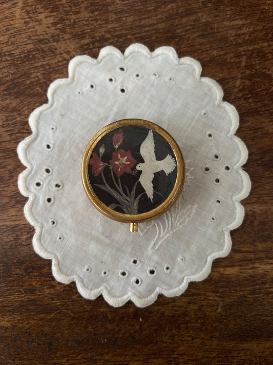 Vintage Bird trinket box