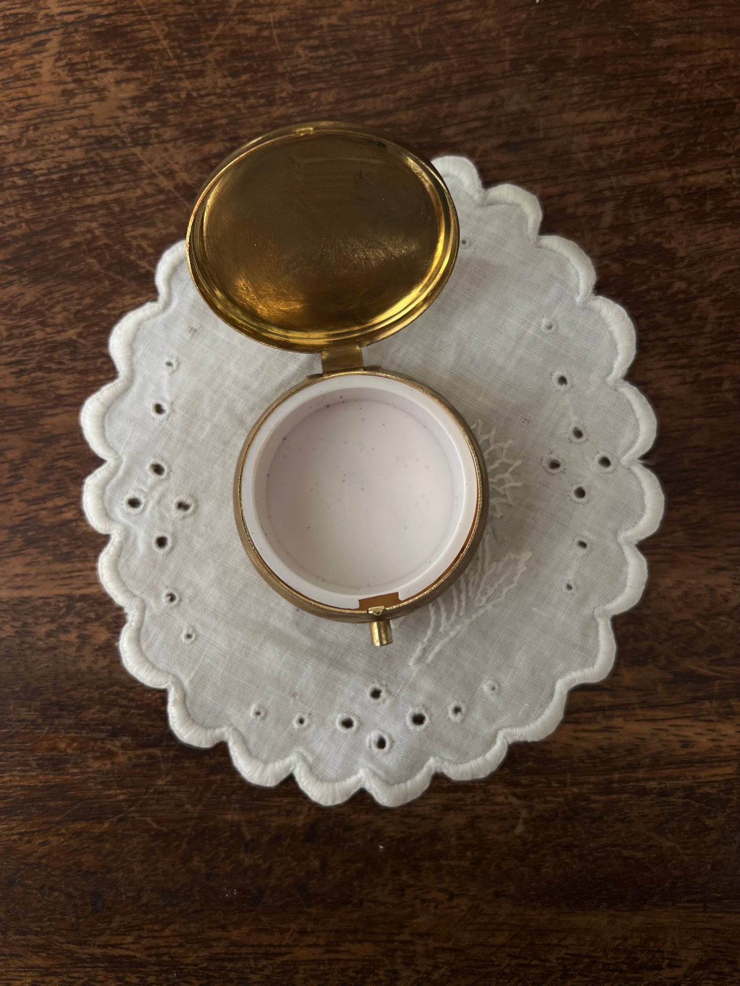 Vintage Rabbit trinket box