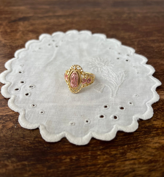 Pink Madonna ring