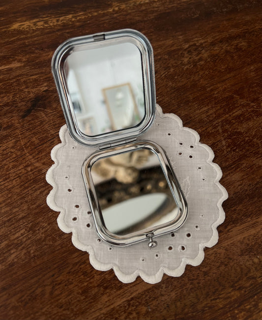 Vintage compact mirror
