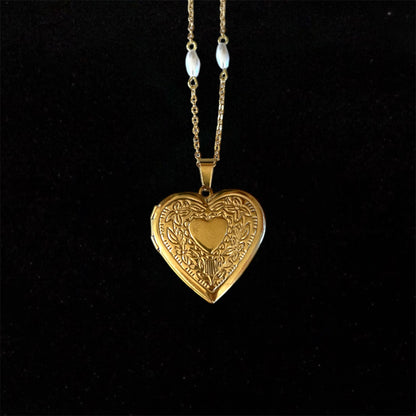 The Blessed Virgin Mary Heart locket