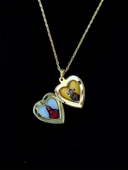Holy heart locket