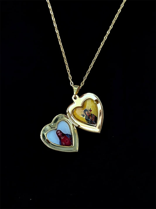 Holy heart locket