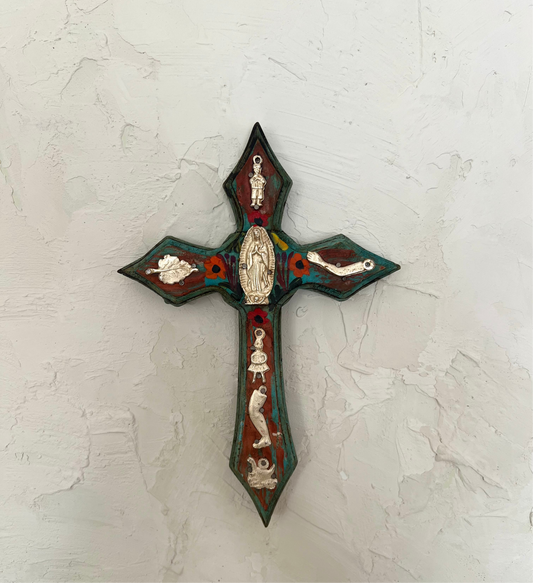 Blue Mexican cross