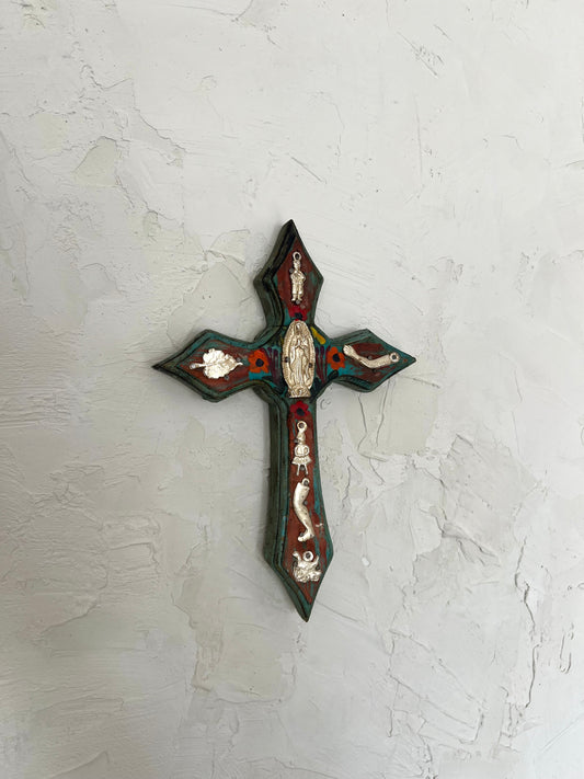 Blue Mexican cross