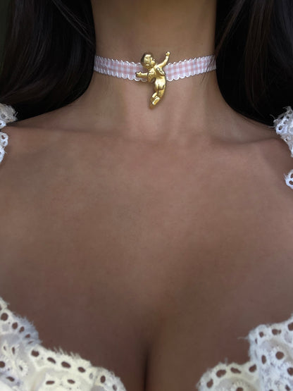 Chubby Cherub choker