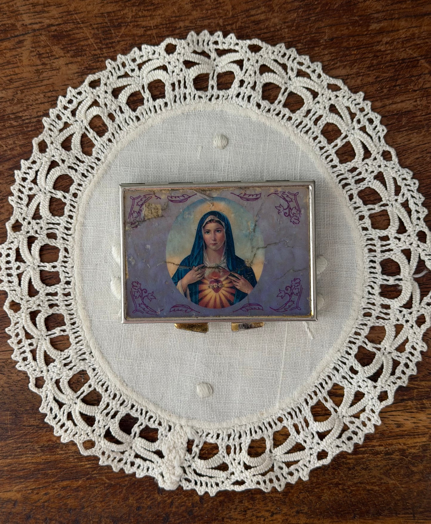 Our Lady pill box
