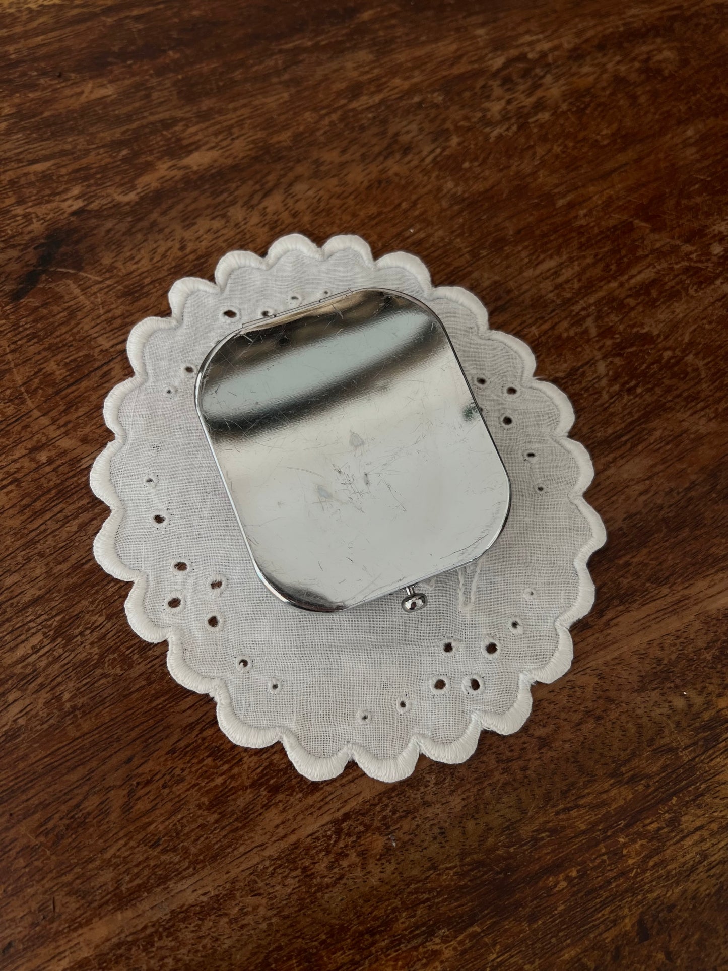 Vintage compact mirror