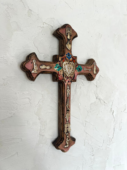 Pink mexican cross