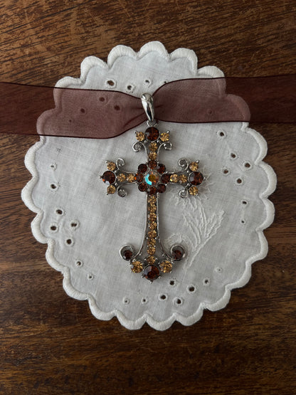 Amber devotion necklace