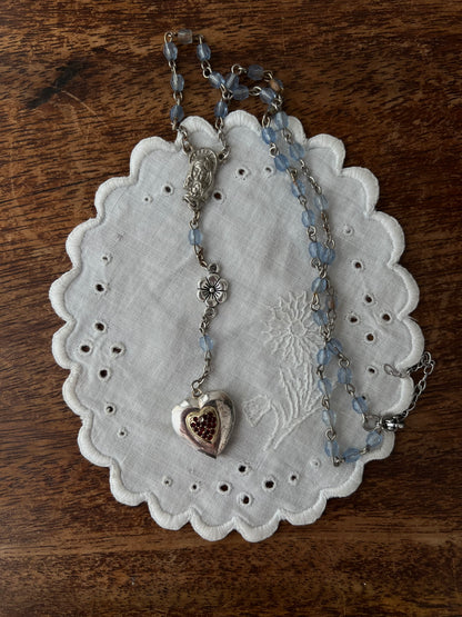 I love you heart locket