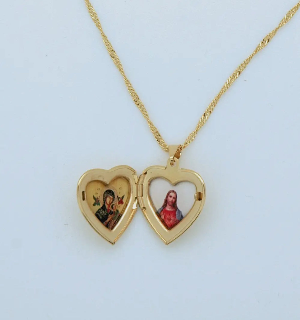 Holy heart locket