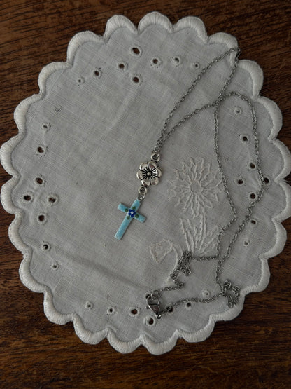 Forget me not necklace