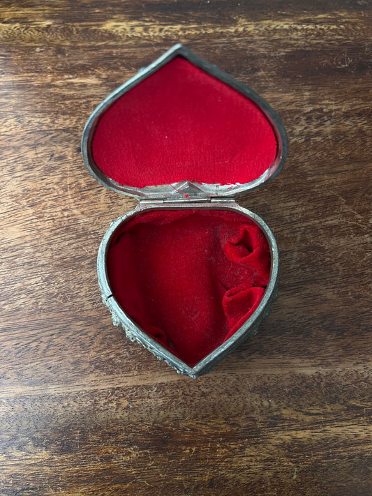 Vintage Cherub Jewelry Box
