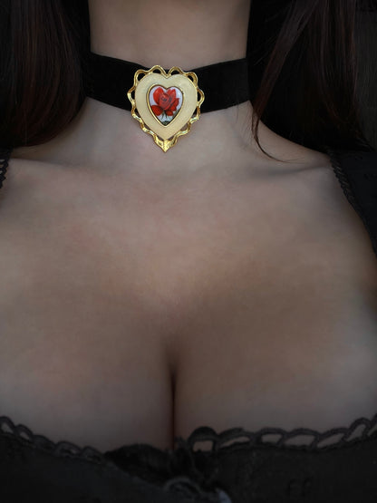 Enchanted Rose choker