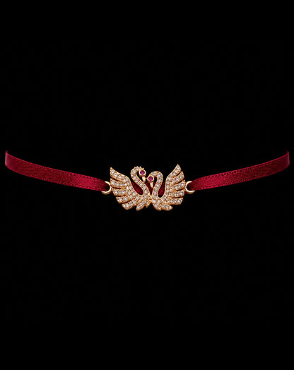 Swan Serenade choker