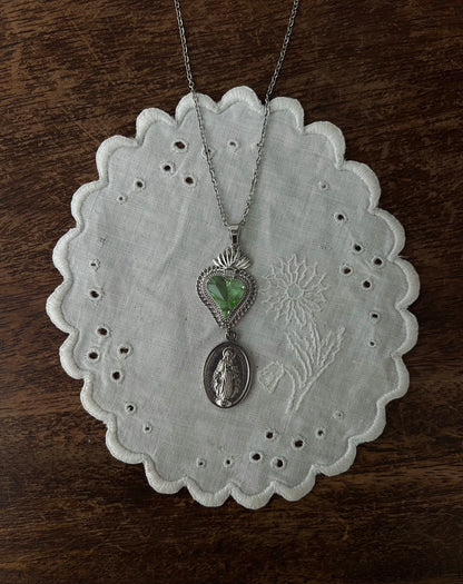 Eternal Green Relic Necklace