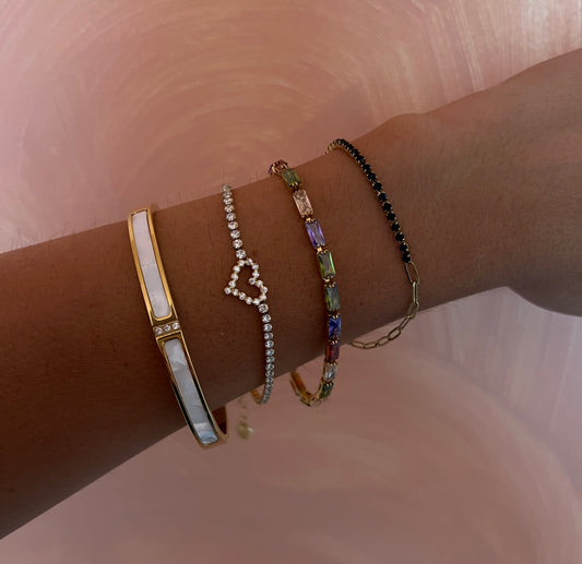 Golden Harmony Bracelet Set